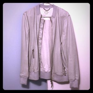 Helmut Lang Perforated Bomber Jacket